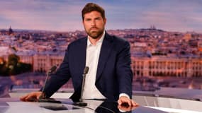 Vincent Jeanbrun, maire de L'Haÿ-les-Roses, dans le Val-de-Marne, sur le plateau du 20 heures de TF1, le dimanche 2 juillet 2023