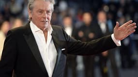 Alain Delon au festival de Cannes en 2013