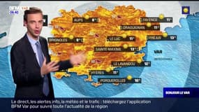 Météo Var: un grand soleil et des rafales de vent, jusqu'à 16°C à Sainte-Maxime