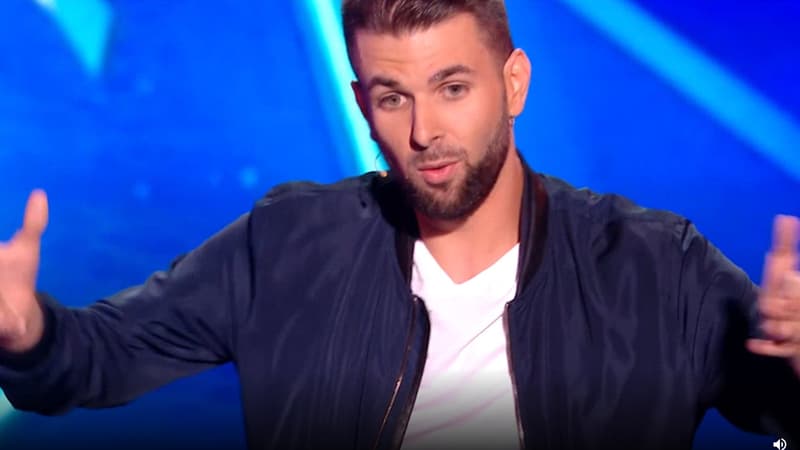 Valentin, jeune humoriste dans "La France a un incroyable talent" sur M6.