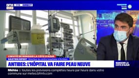Covid-19: le directeur de l'hôpital d'Antibes explique que des déprogrammations ont lieu dans deux secteurs