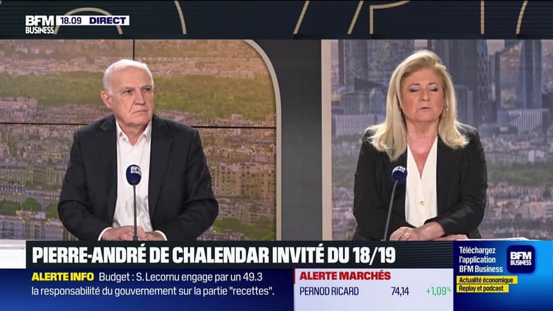 Pierre-André de Chalendar (Institut de l'Entreprise) : Macron, "Ne pas se laisser impressionner" - 20/01
