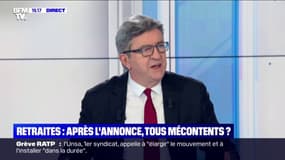 Jean-Luc Mélenchon: "Les femmes, en particulier, vont payer cher cette réforme" des retraites