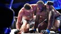 Alistair Overeem félicite Walt Harris à l'UFC
