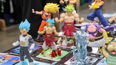 Des figurines Dragon Ball Z (illustration)