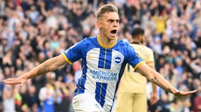 L'attaquant de Brighton, Leandro Trossard 