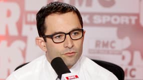 Le ministre délégué à la Consommation Benoît Hamon, jeudi sur RMC.