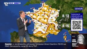 Moins de vent, mais des averses toujours présentes ce dimanche