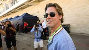Brad Pitt était à Austin pour préparer un film sur la F1