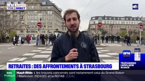 Des heurts à Strasbourg en marge d'une manifestation non déclarée