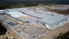 Les méga-usines dédiées aux batteries se multiplient. Ici, les installations de Northvolt dans le nord de la Suède.