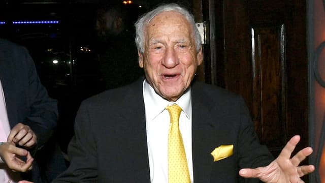 L'acteur, scénariste et réalisateur Mel Brooks en 2018