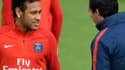 Neymar et Unai Emery