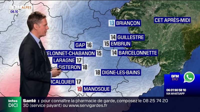  Météo Alpes du Sud: des averses et un ciel voilé ce dimanche, 13°C à Briançon et 18°C à Digne-les-Bains