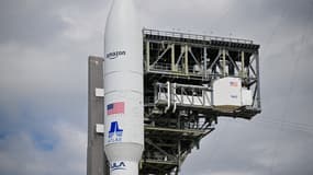 Un lanceur Atlas V de la United Launch Alliance (ULA) prêt pour le lancement des premiers satellites de la constellation Kuiper, le 9 avril 2025 à Cape Canaveral, en Floride (photo d'illustration).