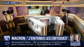 Emmanuel Macron: "J'entends les critiques" (4/4)