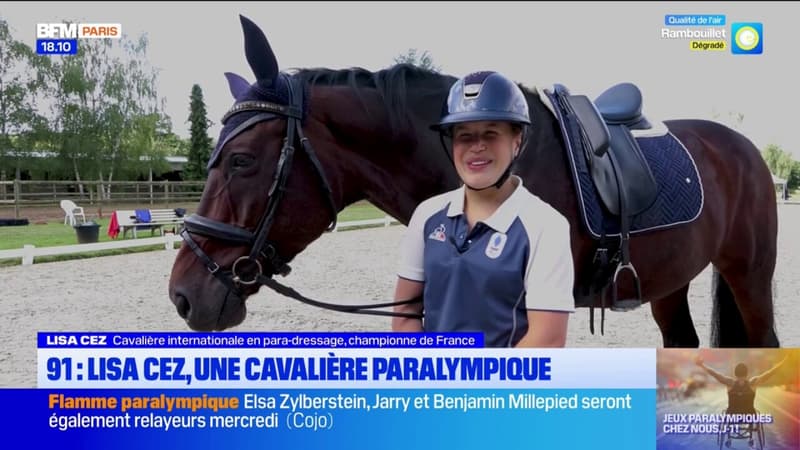 Jeux paralympiques: Lisa Cez, une cavalière francilienne ambitieuse (1/1)