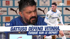 OM : "Vitinha est un joueur important", Gattuso défend son attaquant