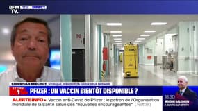 Vaccin anti-Covid: "L'essai n'est pas terminé, il faut sûrement encore quelques semaines avant de finir", selon le virologue Christian Bréchot