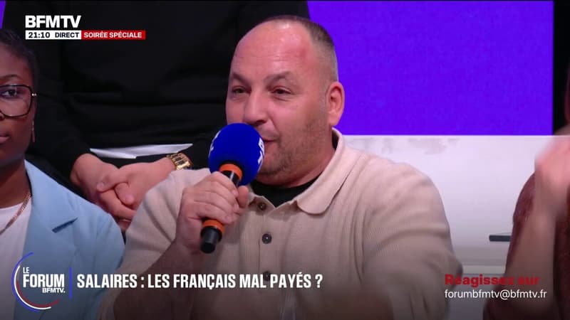 FORUM BFM - Dominico, artisan du BTP et ancien expatrié aux États-Unis, "aurait préféré rester là-bas pour le salaire"