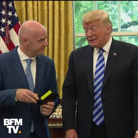 Quand Trump s’amuse à adresser un carton rouge aux journalistes  