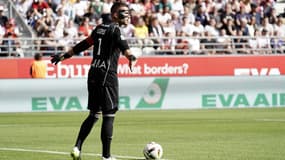 Anthony Lopes, le gardien de l'OL, le 1er octobre 2023