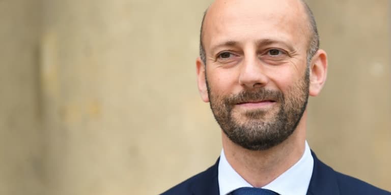 Stanislas Guerini, nommé ministre de la Transformation et de la Fonction publique, le 20 mai 2022 à Paris