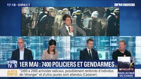 1er mai: 7 400 policiers et gendarmes à Paris