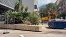 Le chantier de déconstruction de l'Acropolis est en cours à Nice.