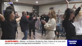 Le Pôle emploi du Rhône a organisé une journée de job-dating sous forme de... cours de danse