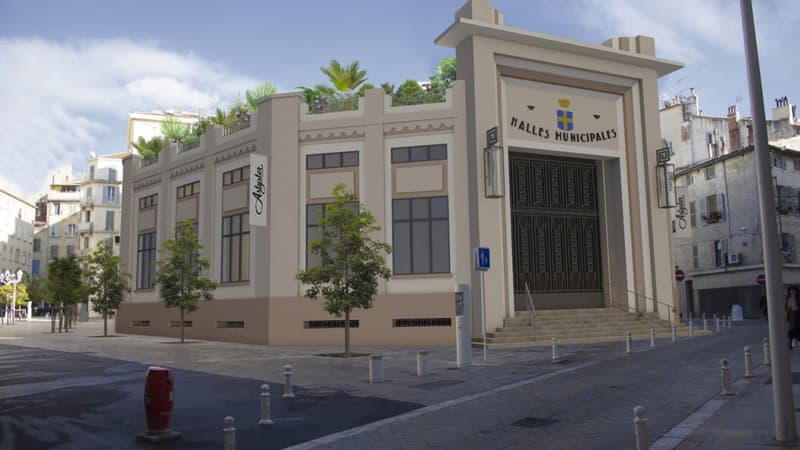 Les anciennes Halles de Toulon rehabilitées en hôtel design