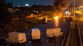 Fin août, des gens du voyage avaient bloqué l'autoroute A1 à hauteur de Roye, dans la Somme. 