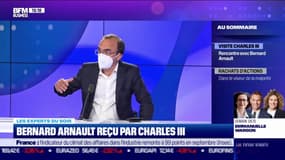 Bernard Arnault reçu par Charles III