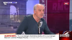 Philippe Poutou: "Il y a un danger d'extrême-droite et il y a un danger Macron"