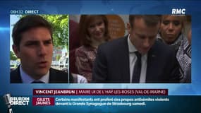 Emmanuel Macron en banlieue pour le grand débat national, "Nous sommes dans une situation qui dépasse l'entendement" prévient Vincent Jeanbrun, maire de l'Hay-les-Roses