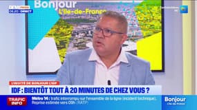 Kader Chibane, président du pôle Écologiste à la région Ile-de-France, ne votera pas pour le projet de Valérie Pécresse d'une région à 20 minutes