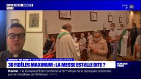 30 fidèles maximum: une limitation "absurde" selon le vicaire général de l'archidiocèse de Paris