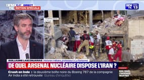 Armement iranien: "Le programme nucléaire n'était pour l'instant pas capable d'aller jusqu'à l'établissement d'une bombe", analyse Guillaume Lasconjarias, historien