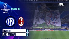 Inter - Milan : Le tifo géant et l'hymne des Nerazzurri
