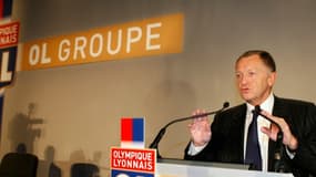 Jean-Michel Aulas compte prendre une nouvelle envergure lorsque que le Stade des lumières sera sorti de terre.