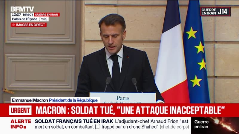 Guerre en Ukraine: “Nous [l’UE et ses états membres] avons décidé en décembre un prêt de 90 milliards d’euros, cet engagement sera tenu,” assure Emmanuel Macron