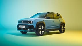 La R4 nouvelle génération se présente sous la forme d'un petit SUV 100% électrique.