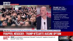 Tensions Iran/États-Unis: "Donald Trump sait très bien où il va et il sait très bien ce qu'il fait", explique Alain Bauer, professeur émérite de criminologie