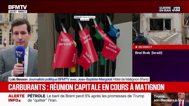 Carburants: une réunion à Matignon est en cours pour tenter d’endiguer la hausse des prix