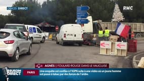 "Arrêtez de mettre la France à feu et à sang": l'appel d'une "foulard rouge" contre les "gilets jaunes"