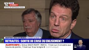 Geoffroy Roux de Bézieux (Medef): "On ne peut pas continuer à augmenter les cotisations"