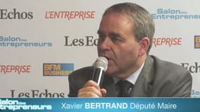 Xavier Bertrand était présent sur le salon des entrepreneurs