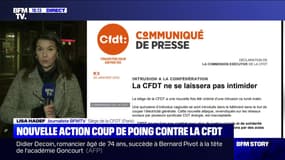 Story 4 : Nouvelle action coup de poing contre la CFDT - 20/01