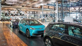 Volkswagen a été contraint de mettre en pause la production des voitures électriques  à l'usine de Dresde (photo) et de Zwickau.