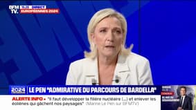 Marine Le Pen sur la popularité de Jordan Bardella: "Nous n'avons pas l'ego de nos adversaires"